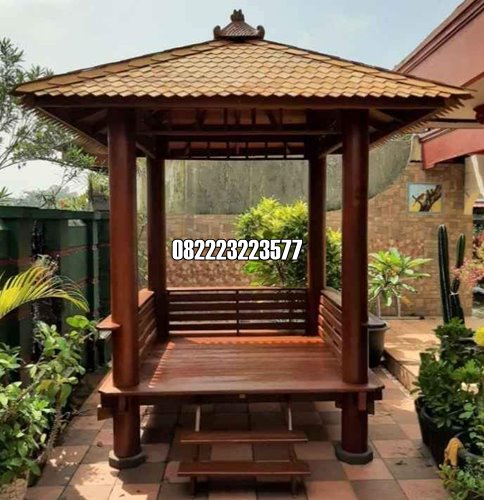 Model Gazebo Minimalis 2 Kali 2 Meter