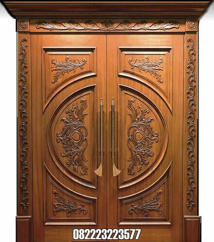 Pintu Klasik Jepara Ukir Mewah Kayu Jati