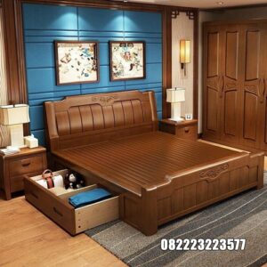 Dipan Laci Kayu Jati Jepara Ukuran Jumbo