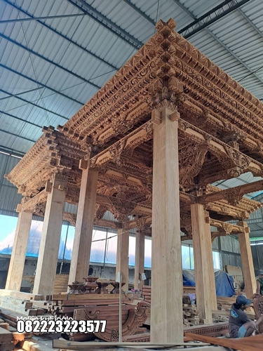 Jual Pendopo Joglo Ukir Kayu Jati Jepara