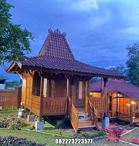 Rumah Joglo 4 x 6 Meter Kayu Jati